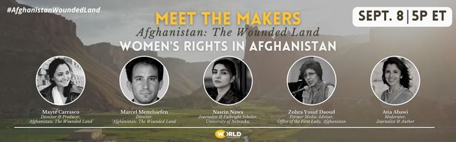 Meet the Makers Afghanistan The Wounded Land Panelists